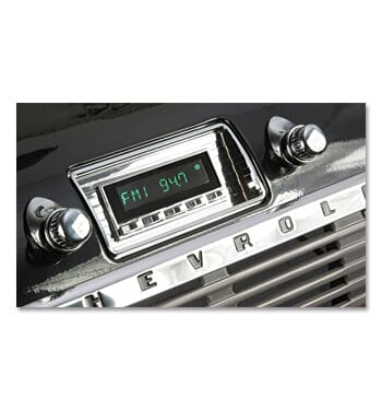 1947-53) Retro Radio Model 2B - Chrome Bezel
