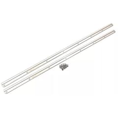 (1947-54) Lower Door Seal Retainer Kit - Stainless