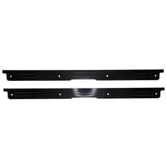 (1967-72) Door Sill Plate - Billet Gloss Black Anodized