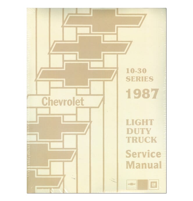 1987) Shop Manual