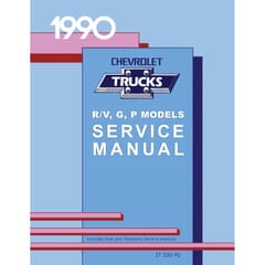 (1990) Shop Manual R/V Series Chevrolet