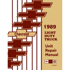 (1989) Shop Unit Repair Manual