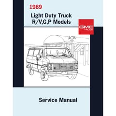 (1989) Service Manual R/V Series GMC