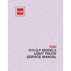 (1990) Service Manual R/V Series GMC