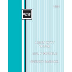 (1991) Service Manual R/V Series GMC