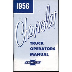 (1956) Owners Manual - Chevrolet