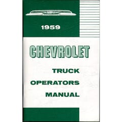(1959) Owners Manual - Chevrolet