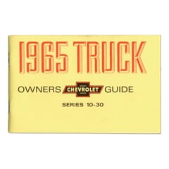 (1965) Owners Manual