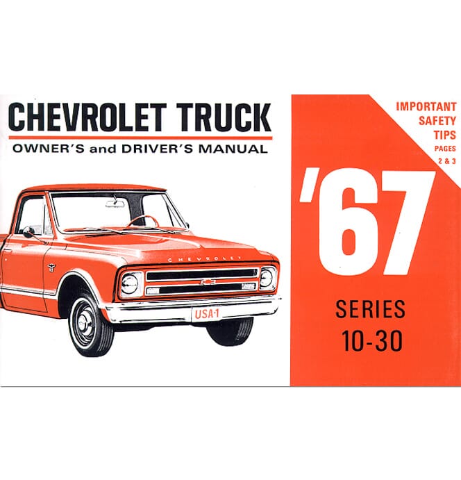 1967 Chevrolet Shop Manuals, Sales Literature & Parts Books Kit