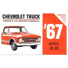 (1967) Owners Manual