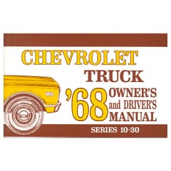 (1968) Owners Manual