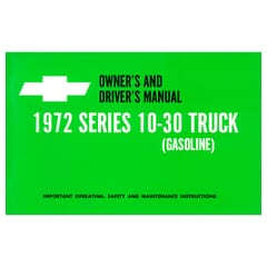 (1972) Owners Manual