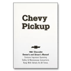 (1982) Owners Manual