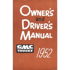 (1952) Owners Manual - GMC