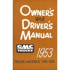 (1953) Owners Manual - GMC