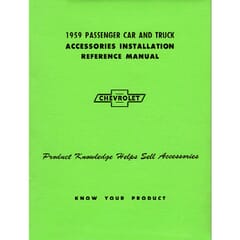 (1959) Accessory Installation Manual