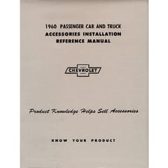 (1960) Accessory Installation Manual