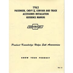 (1963) Accessory Installation Manual