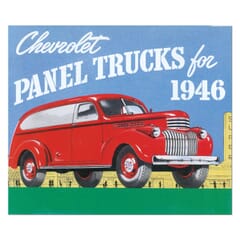 (1946) Sales Brochure Panel