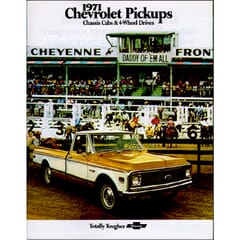 (1971) Sales Brochure