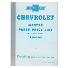 (1929-42) Chevrolet Truck and Car Parts Book