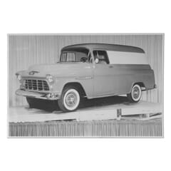 (1955) Truck Photo - 1/2 Ton Panel Truck