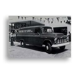 (1956) Truck Photo - 1 Ton Panel on Long Wheel Base