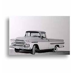 (1959) Truck Photo - Apache Fleetside 3200