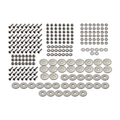 (1946) Bed Bolt Kit - Polished Stainless - Short Step