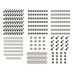 (1954-59) Bed Bolt Kit - Polished - Long Step