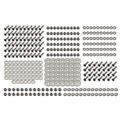 (1973-87) Bed Bolt Kit - Polished - Long Step