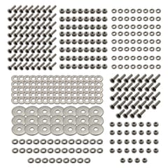 (1960-66) Bed Bolt Kit - Polished - Short Fleet