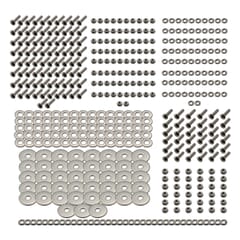 (1960-66) Bed Bolt Kit - Polished - Long Fleet