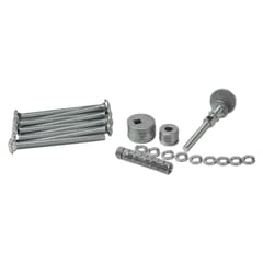 (1960-72) Bed to Frame Bolt Kit - Zinc - Shortbed and Longbed Wood Floor