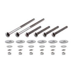 (1954) Bed to Frame Bolt Kit - Polished - Shortbed