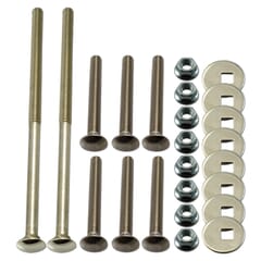 (1973-87) Bed to Frame Bolt Kit - Polished - Wood Floor