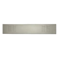 (1973-80)  Tailgate Filler Panel - 4 Row Louvered - Fleetside w/o hole