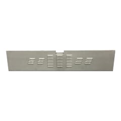 (1967-72)  Tailgate Filler Panel - Bowtie Louvered - Fleetside w/hole