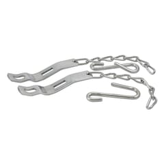 (1958-66) Tailgate Chains - Fleetside - Stainless Steel