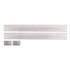 (1958-66) Tailgate Chain Covers - Clear - Fleetside