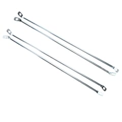 (1960-66) Fleetside Bedside Braces - Set - Chrome