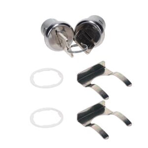(1967-87) Outside Door Lock w/Key-Matched Set - Plain Keys