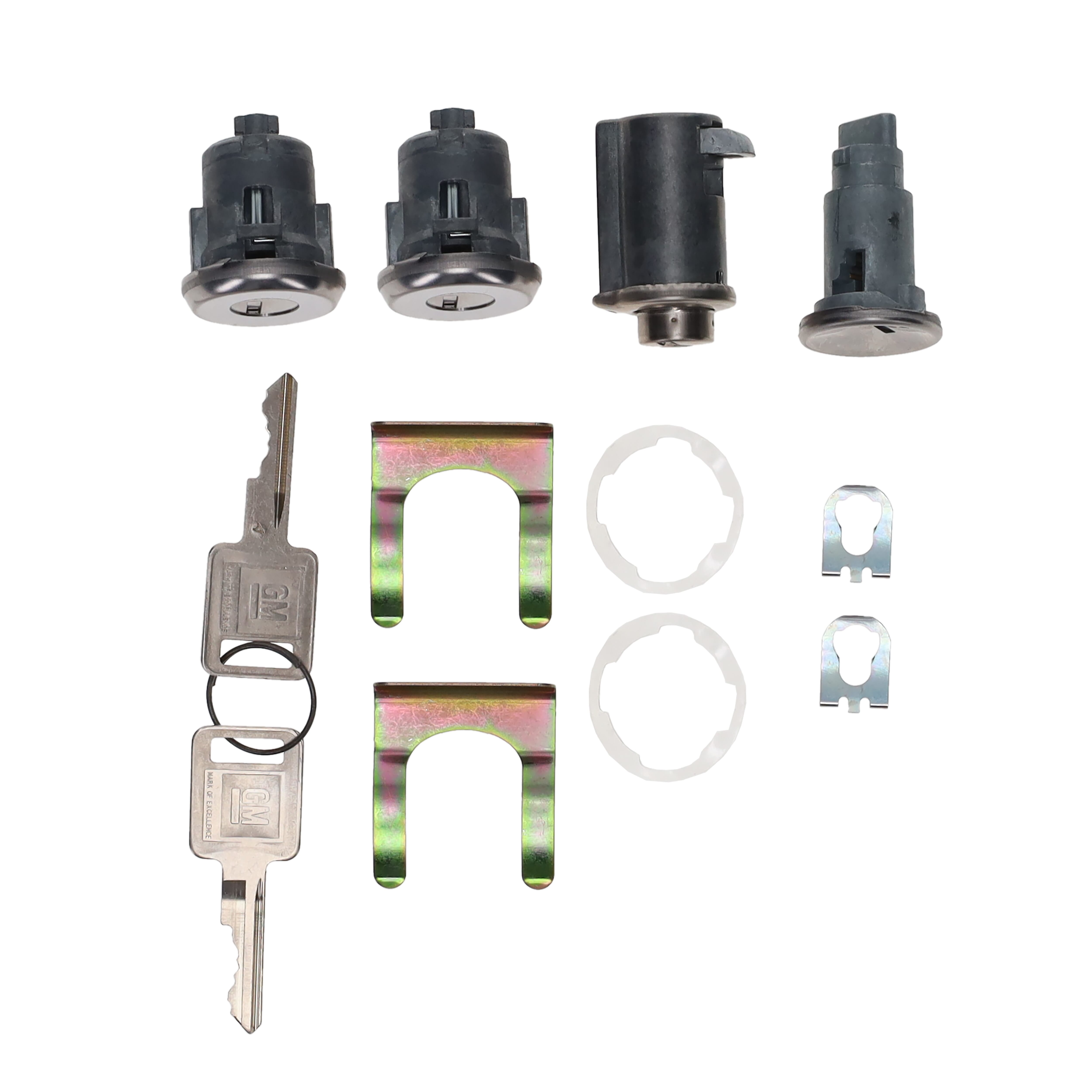(1967-72) 2 Door, 1 Ignition, 1 Glove Box Locks-Matched Set