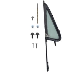 (1981-91) Complete Vent Window Assembly-Left-Tinted