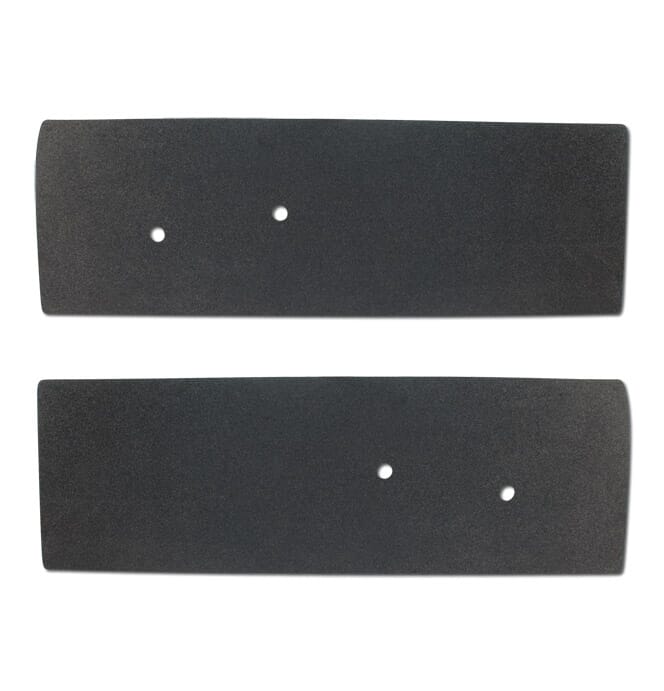 1947-54) Door Panels - Black ABS - pair