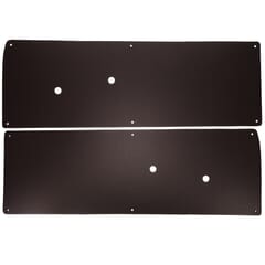 (1947-54) Door Panels - Standard - Dk. Brown - pr