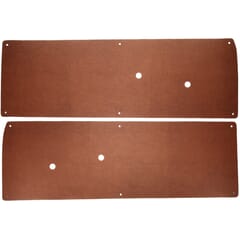 (1947-54) Door Panels - Dlx - Repro Brown - pr.