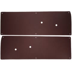 (1947-54) Door Panels - Dlx - Maroon - pr