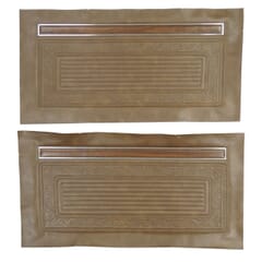 (1970-71) Door Panels - Dark Saddle, Skin Only