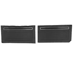 (1970-71) Door Panels - Aqua, Skin Only